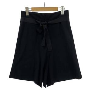 ゆうパケットOK JOSEPH ジョセフ 前リボン スカート sizeS/ブラック