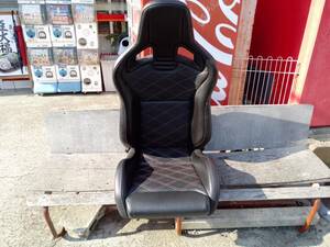 即決！レカロシート　スポーツスター　　RECARO　SPORTSTER　HT　R　LTD　BK/BK　RH　レザー　本革　シートヒーター