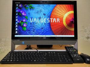 VALUESTAR S VS570/RSB【Core i７】 大画面FullHD21.5 / ８Gメモリ / Win11(23H2) / 1000GB