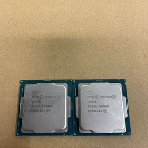 ヨ68 CPU Intel Pentium G5420 2枚