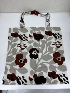 ★☆ 【未使用品】 marimekko マリメッコ エコバッグ トートバッグ ※折り畳み皺あり ★☆