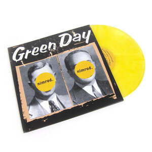 新品未開封LPレコードGreen Dayグリーンデイ発売20周年記念限定盤Nimrodニムロッド イエローヴァイナルYellow Vinyl 2枚組見開きジャケット