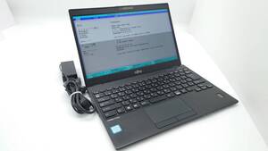 【難あり】富士通 LIFEBOOK U939/BX FMVU2404FP 13.3型 Core i5-8265U 1.6GHz メモリ4GB ストレージSSD128GB BIOS確認