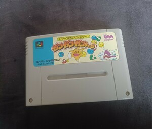 SFC「ガンガンガンチャン(GANGAN GANCHAN)」ソフトのみ/magifact/スーパーファミコン/SUPER FAMICOM/ACT/レトロゲーム SFC スーファミ