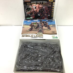 ○【同梱不可】【未組立】コトブキヤ HMM ゾイド 1/72 RPZ-03DS シールドライガー (デザート・タイプ) 現状品