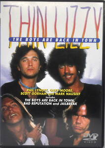 THIN LIZZY　シン・リジィ　／THE BOYS ARE BACK IN TOWN　DVD