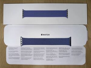 Apple 純正 Apple Watch用 ブレイデッドソロループ 45mm イングリッシュラベンダー サイズ10 ML6E3FE/A