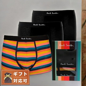 ポールスミス PAUL SMITH ボクサーパンツ M1A-914C-A3PK15-1A-M メンズ ブラック 3枚セット 下着