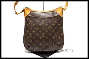 希少美中古■LOUIS VUITTON モノグラム オデオンPM レザー ショルダーバッグ ルイヴィトン■1121suB4519-O