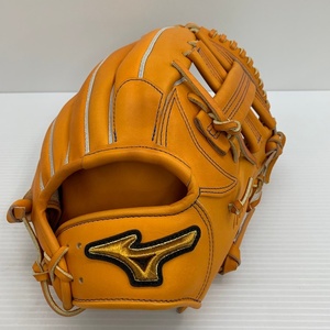 中古品 ミズノ MIZUNO ミズノプロ 硬式 内野手用グローブ 1AJGH29003 HAGA 3320