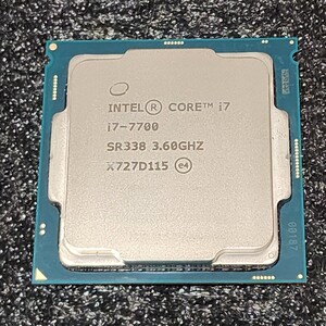 CPU Intel Core i7 7700 3.6GHz 4コア8スレッド KabyLake PCパーツ インテル 動作確認済み (10)