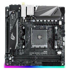 ASUS STRIX B450-I GAMING Socket AM4 DDR4 Mini-ITX (90MB0Z50-M0EAY0) Motherboard