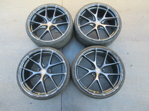 GRORA20インチアルミホイルタイヤ4本 20×9J ET40 PCD112 5穴 NiTTo NT555 235/30R20