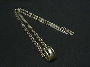 1円 GUCCI グッチ ブランデッドG SV925 リング ネックレス ペンダント アクセサリー メンズ レディース シルバー系 FF7864