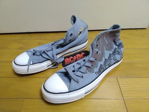 AC/DC / コンバース / オールスター ミュージシャンコラボ / 27.5cm / For Those About to Rock We Salute You）