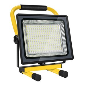 即納！200W LED投光器 5台 充電式 IP65防水 6000K 昼色光 作業灯 USB 大容量電池 12000mAh 三つ点灯モード 便携 高輝度 送料無料 TKK-206