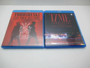 82/R471★東方神起 /「TOHOSHINKI LIVE TOUR 2012 TONE」「TOHOSHINKI LIVE TOUR 2013 TIME FINAL in NISSAN STADIUM」★再生確認済 中古品