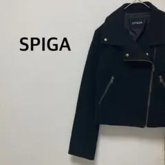 スピーガ/SPIGA ★ジャケット　コート　ショート丈　ライダース　コート生地