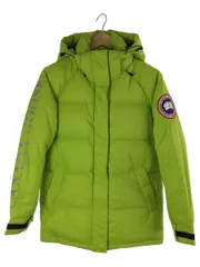 CANADA GOOSE ダウンジャケット XXS ナイロン グリーン 無地 2078L