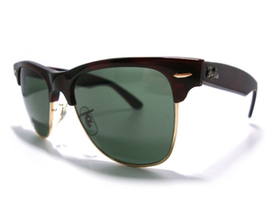 美品Vintage B&L USA RayBan WAYFARER MAXウェイファーラG15トータス柄べっ甲ゴールドBLボシュロムMETALアメリカ製メタル金x茶サングラス