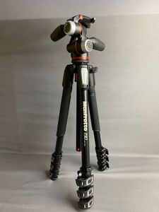 ■【美品】 1円〜 Manfrotto 190 マンフロット　 MHXPRO-3W MT190XPRO4 三脚　ケース付き