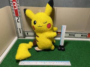 ぬいぐるみ【ポケモン　ピカチュウ】高さ約33㎝