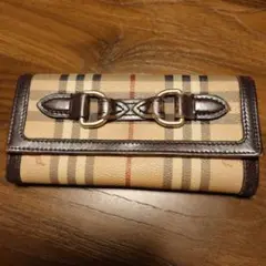 BURBERRY バーバリー 長財布 ノバチェック