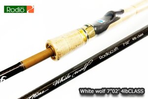 ★Rodio Craft ロデオクラフト 999.9 フォーナインマイスター White wolf ホワイトウルフ 7”02’ 4lbCLASS★