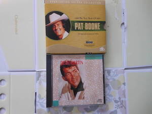 PAT BOONE (パット・ブーン）＆　DEAN MARTIN（ディーン・マーチン）CD２枚まとめて出品です。