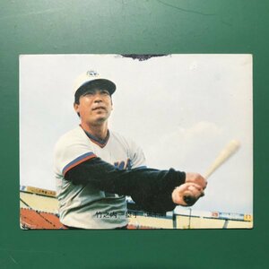 1974年　カルビー　プロ野球カード　74年　134番　太平洋　竹之内雅史　　　　　【管理863】