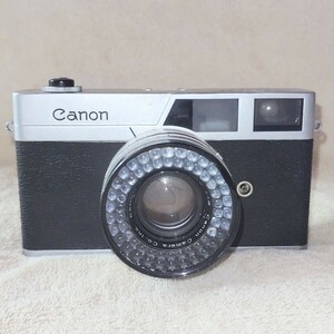 キャノネット フィルムカメラ Canon Canonet SE 45mm 11.9 レトロ 昭和 当時物 日本製 カメラ 中古 アンティーク 送料無料 M8