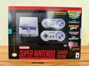 北米版 ニンテンドー クラシックミニ スーパーファミコン SNES Classic Edition 新品未使用