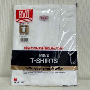 【新品】B.V.D U首半袖Tシャツ　LLサイズ