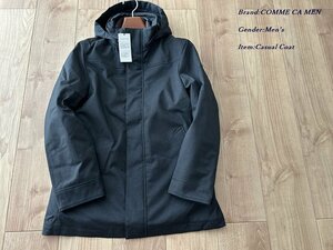 新品 COMME CA MEN コムサメン【ライナー着脱可能】3WAYコート 2023 Part2 09ネイビー Lサイズ 17ME04 定価75,900円