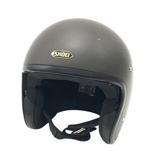 【1円】SHOEI ショウエイ ヘルメット JO マット ブラウン系 L [240101356537]