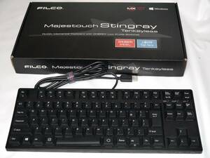 ■ダイヤテック FILCO Majestouch Stingray Tenkeyless FKBS91XMRL/NB MX赤軸 ロープロファイルメカニカルキーボード