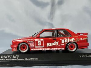 ミニチャンプス 製　　BMW M3 #9 DTM 1988年　　　　　　　　1/43