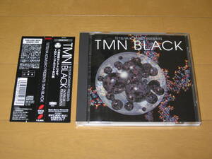 TETSUYA KOMURO PRESENTS TMN BLACK シングルコレクション 小室哲哉 TM NETWORK 帯付 ESCB-1507 ベスト・アルバム BEST ♪Get Wild