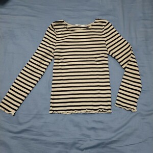 SHIPS シップス ボーダー 長袖トップス ロンＴ　120cm 長袖 キッズ 子供服