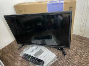 ASTEX 24インチ液晶テレビ　AS-01D2401TV 2018年製　