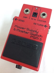 u3012 ◆PSM-5 PowerSupply&MasterSwitch 中古 札幌 ボス エフェクター