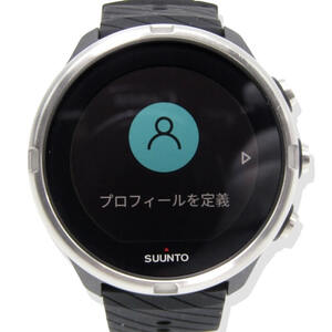 SUUNTO スント SUUNTO 9 G1 BLACK SS050142000 GEN1 GPS スマートウォッチ アウトドア スポーツ 充電式 スポーツ ブラック 黒 28009271