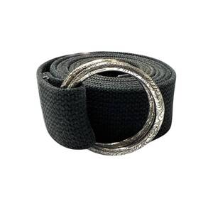 CHRISTIAN DADA クリスチャンダダ　Karakusa Buckle Canvas Belt ブラック サイズ:F