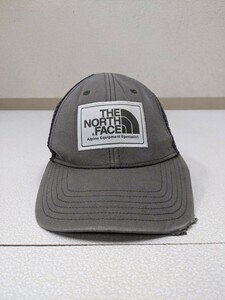 20．THE NORTH FACE ノースフェイス ハーフドーム デカロゴ メッシュ アウトドア フェード キャップ サイズ ONE SIZE 最大 約60cm x204