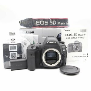 【ほぼ新品】Canon デジタル一眼レフカメラ EOS 5D Mark IV ボディー EOS5DMK4