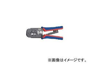 クニペックス/KNIPEX プラグ用圧着ペンチ 190mm 975110(4469747) JAN：4003773043171