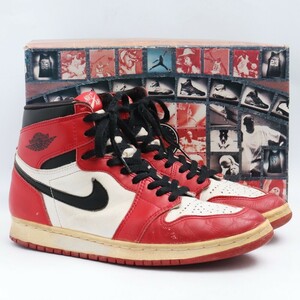 26.5cm NIKE Air Jordan 1 Retro High Chicago 1994 130207-101 ナイキ エアジョーダンワン レトロ ハイ シカゴ スニーカー