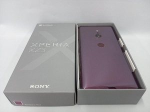 ※画面ヤケあり Android 801SO Xperia XZ3