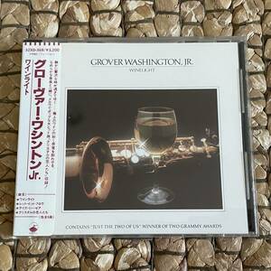 【希少】シール帯 GROVER WASHINGTON JR／WINELIGHT グローヴァー・ワシントンJr／ワインライト美品 CD 国内盤 日本盤 ジャズ 