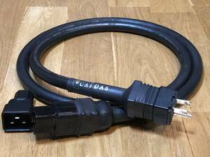 即決/送無 CARDAS カルダス Golden Reference Power Cord 最後期型=Technology満載 新特許=Mached Propagation/信号伝搬速度の均一化 1,5m